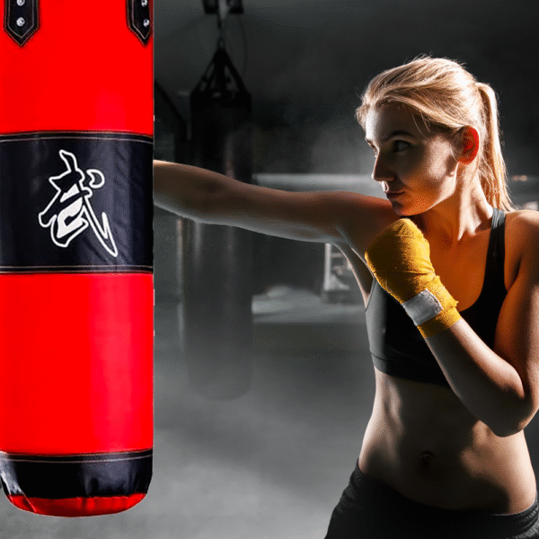 unfilled punching bag for gym & home high quality canvas build strength & endurance