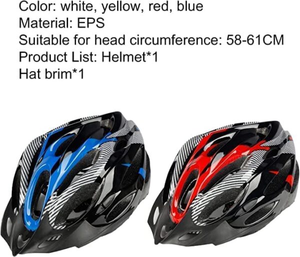 adjustable multipurpose road safety helmet for cycling, skating, scooter & hoverboard | lightweight shock resistant helmet for adults & youth | pu hard shell + eps foam protection