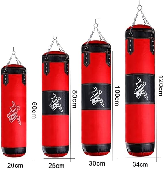 unfilled punching bag for gym & home high quality canvas build strength & endurance