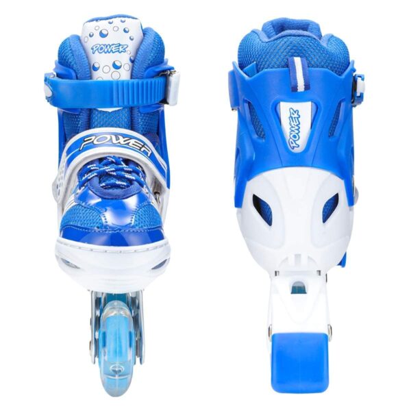 4 wheel adjustable inline skating shoes | pro speed roller skates for kids & adults