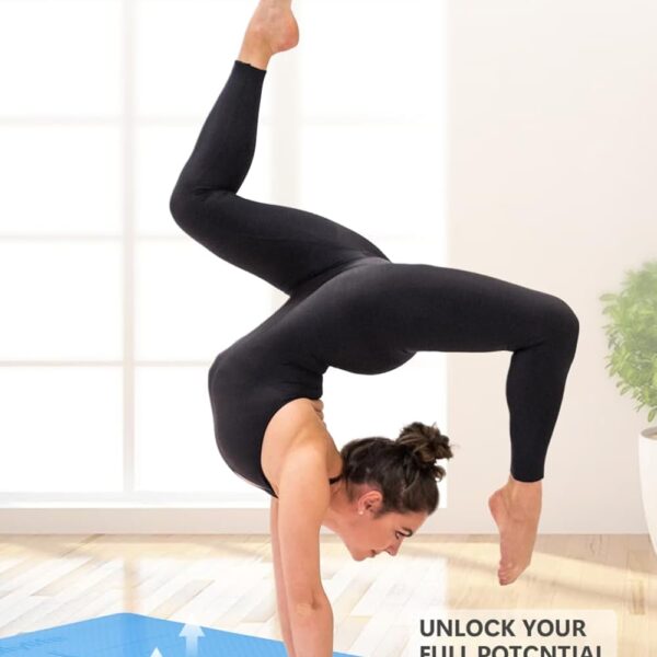 luxury yoga mat for home workout – anti slip, eco friendly & extra comfort thickness