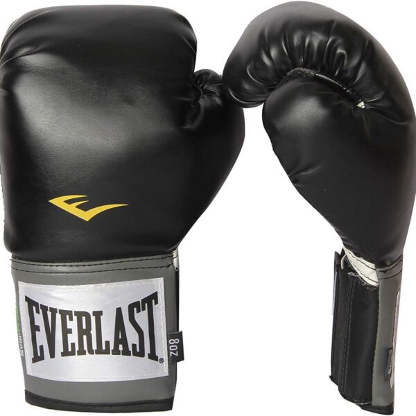 everlast professional boxing gloves for men & women | pu leather adult training gloves for muay thai, mma, ufc, sparring & fitness workouts | 1 pair durable punching gloves