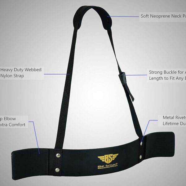 fitness trainning adjustable gym arm blaster bicep curl bomber professional weight lifting