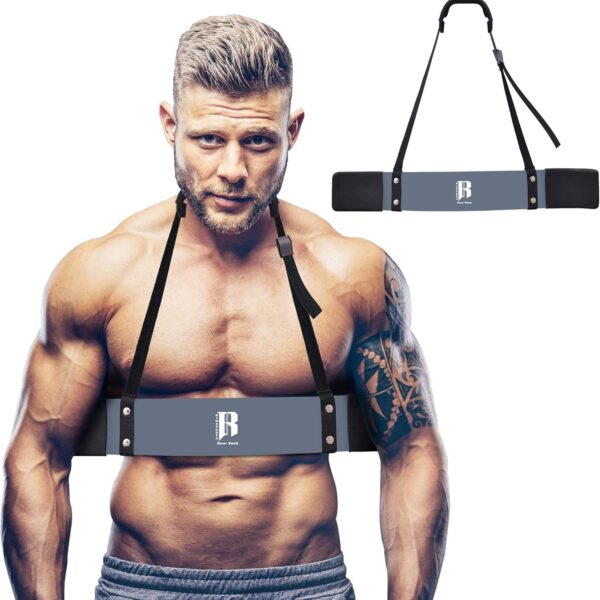 fitness trainning adjustable gym arm blaster bicep curl bomber professional weight lifting