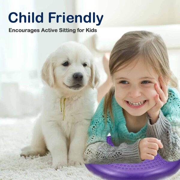 yoga balance disc stability cushion – fitness wobble pad for core strength, posture & balance training