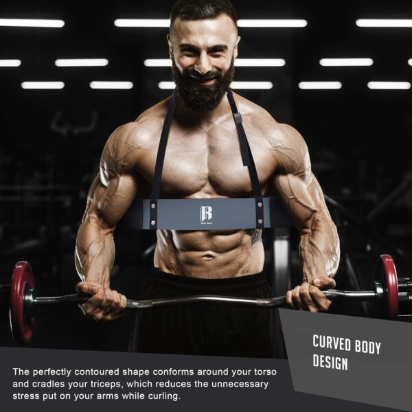 fitness trainning adjustable gym arm blaster bicep curl bomber professional weight lifting