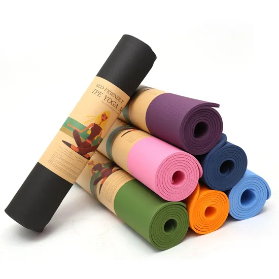 luxury yoga mat for home workout – anti slip, eco friendly & extra comfort thickness