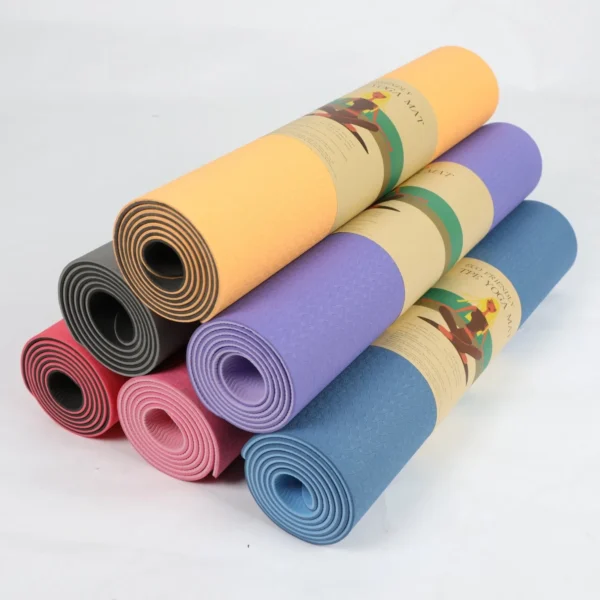 luxury yoga mat for home workout – anti slip, eco friendly & extra comfort thickness
