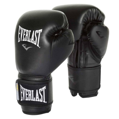 Home everlast professional boxing gloves for men & women | pu leather adult training gloves for muay thai, mma, ufc, sparring & fitness workouts | 1 pair durable punching gloves