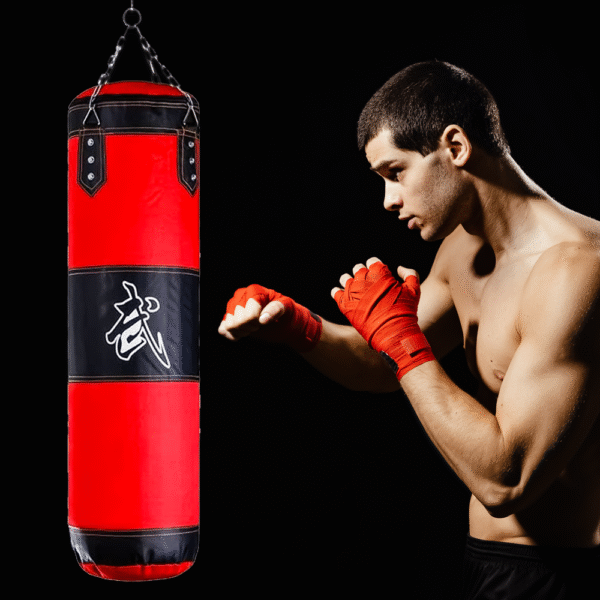 unfilled punching bag for gym & home high quality canvas build strength & endurance