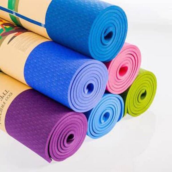 luxury yoga mat for home workout – anti slip, eco friendly & extra comfort thickness