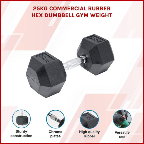 premium hex dumbbell — strong grip, solid build, perfect for every workout!