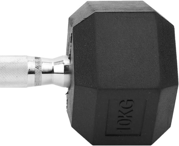 premium hex dumbbell — strong grip, solid build, perfect for every workout!