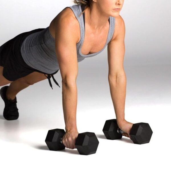 premium hex dumbbell — strong grip, solid build, perfect for every workout!