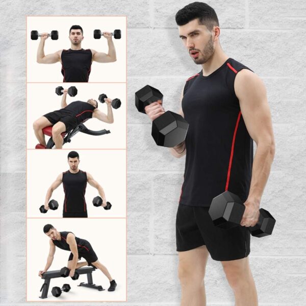premium hex dumbbell — strong grip, solid build, perfect for every workout!