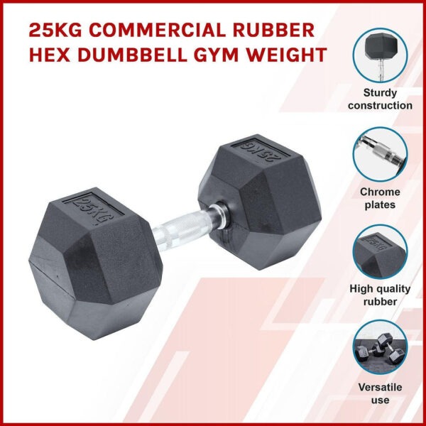 premium hex dumbbell — strong grip, solid build, perfect for every workout!