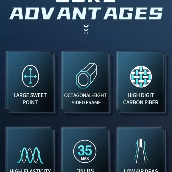 vse titan 7 original badminton racket – premium power, speed & control | lightweight 4u, high tension, premium build