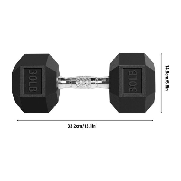 premium hex dumbbell — strong grip, solid build, perfect for every workout!