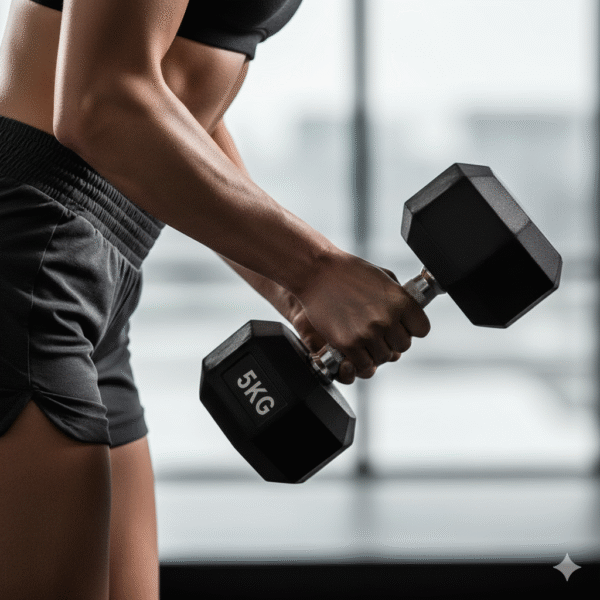 premium hex dumbbell — strong grip, solid build, perfect for every workout!