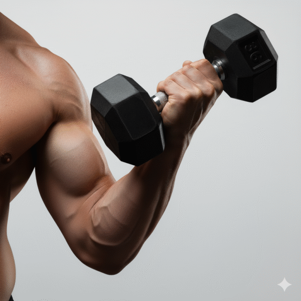 premium hex dumbbell — strong grip, solid build, perfect for every workout!