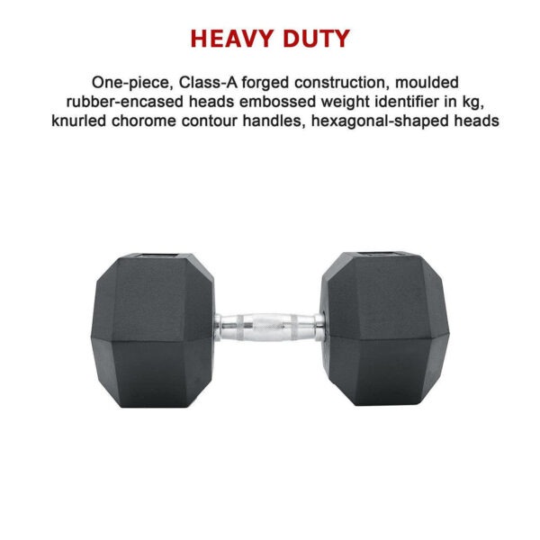 premium hex dumbbell — strong grip, solid build, perfect for every workout!