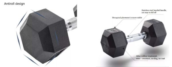 premium hex dumbbell — strong grip, solid build, perfect for every workout!