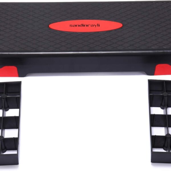 adjustable aerobic stepper 2 step & 3 step | best home cardio & workout equipment