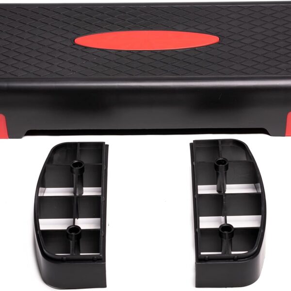 adjustable aerobic stepper 2 step & 3 step | best home cardio & workout equipment
