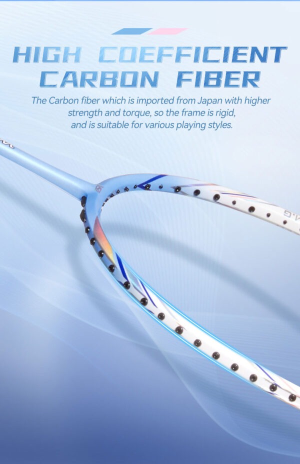 vse titan wind speed f9 original badminton racket – ultimate power, speed & control (4u lightweight)