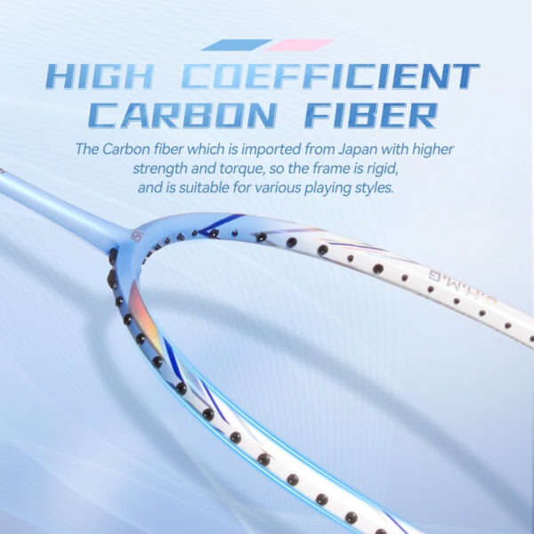 vse titan wind speed f9 original badminton racket – ultimate power, speed & control (4u lightweight)