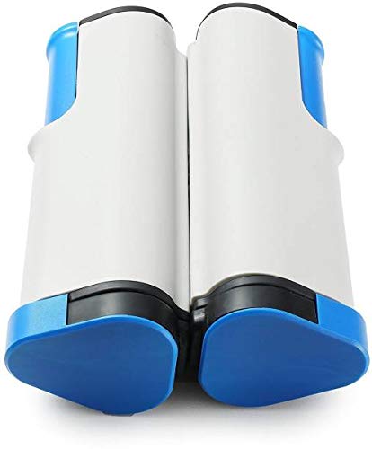 ninja table tennis combo set | 2 rackets + 3 balls with adjustable & foldable tt net – multicolor (sstp)