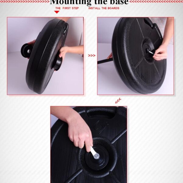 2 in 1 basketball & magnetic dart game for kids – indoor sports play set with ball, pump & hoop