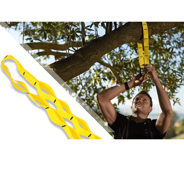 trx all in one suspension training system with indoor & outdoor anchor | full body workout trainer