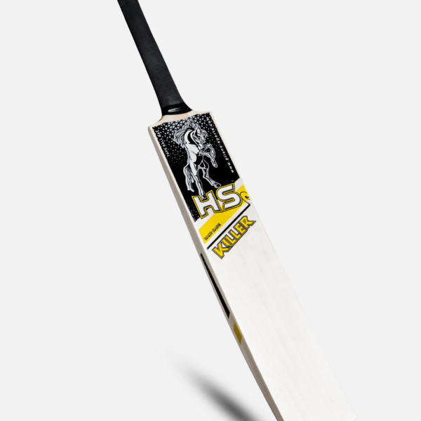 hs killer cricket starter combo kit – 1 hs killer bat, 6 stumps & 1 tape tennis ball for street & backyard cricket