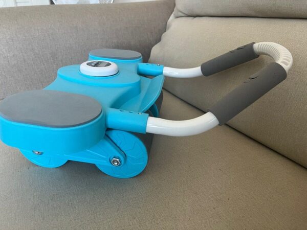 premium 4 wheel automatic rebound ab roller with elbow support & smart timer – advanced core trainer (copy)