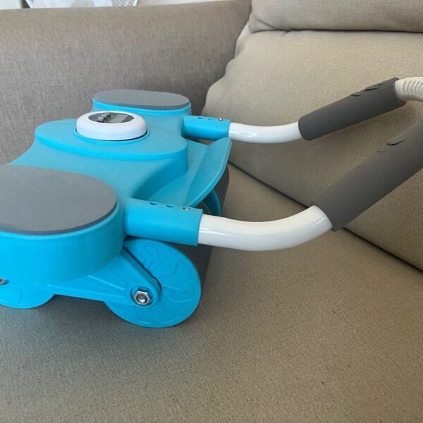 premium 4 wheel automatic rebound ab roller with elbow support & smart timer – advanced core trainer (copy)