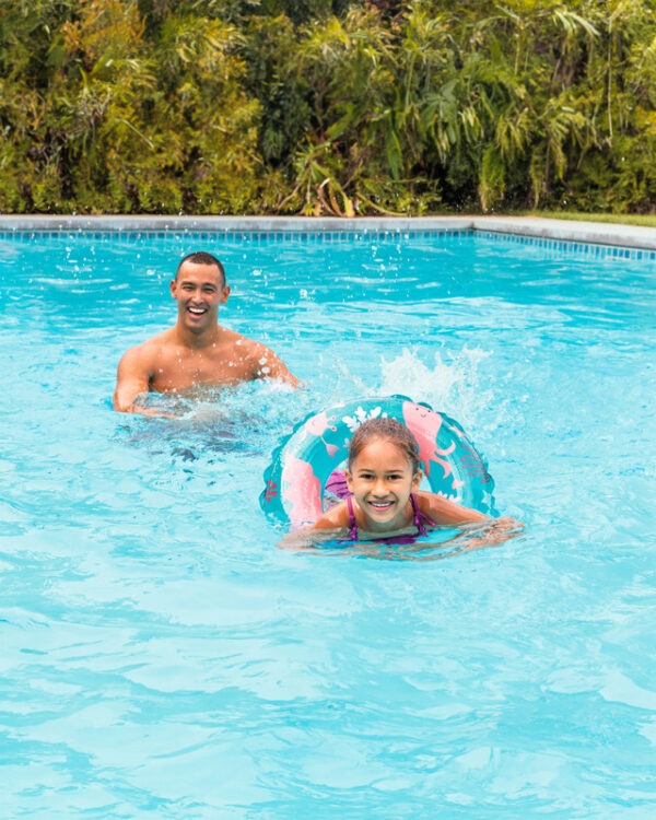 kids swimming combo kit – swim vest, goggles, cap, tube, nose clip & earplugs | complete pool & beach safety set