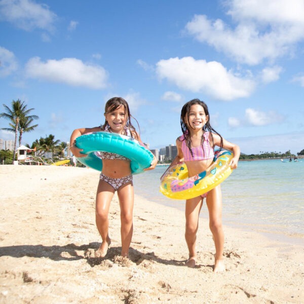 kids swimming combo kit – swim vest, goggles, cap, tube, nose clip & earplugs | complete pool & beach safety set