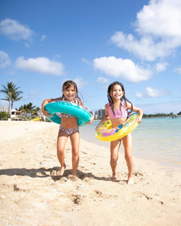 kids swimming combo kit – swim vest, goggles, cap, tube, nose clip & earplugs | complete pool & beach safety set
