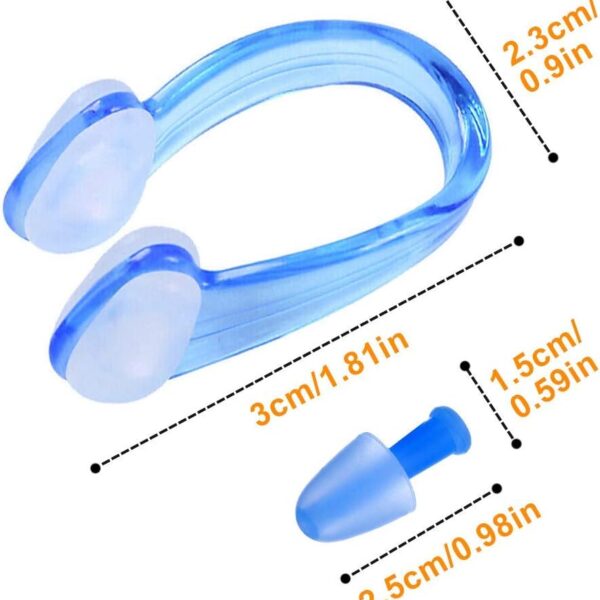 kids swimming combo kit – swim vest, goggles, cap, tube, nose clip & earplugs | complete pool & beach safety set