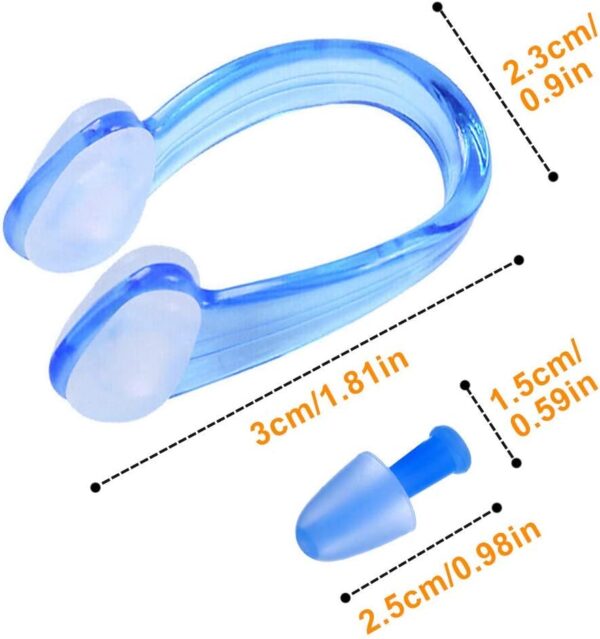 kids swimming combo kit – swim vest, goggles, cap, tube, nose clip & earplugs | complete pool & beach safety set