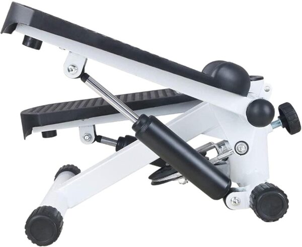 mini stepper with lcd monitor, portable stair step exercise machine for home workout, compact cardio fitness equipment with non slip pedals