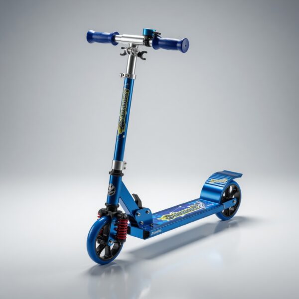 lionman lighting wheel kick scooter 2009c – multicolor | led light wheels, foldable, adjustable height kids scooter